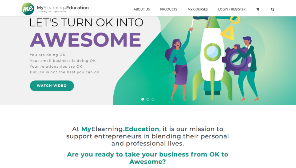 copywriting for online education site